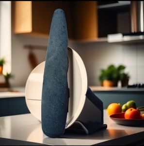 tumbukan batu asli panjang 30 cm