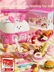MAIMITONG | Educational Pretend Food Toy Set Noodles Feeding Playset
