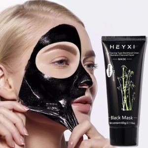 Bamboo Charcoal Tear Off Facial Mask Clean Skin Cool and Control Oil Replenish Water and Moisturize Make Skin Cleaner