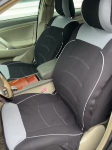 AUTOKING Splice Car Seat Covers Stripes Universal Size Fit Most Car SUV Truck Van Car Accessories Interior Seat Covers Full Set