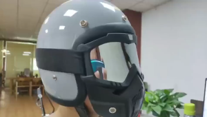 mcute  พร้อมส่งจ้า หน้ากากหมวกกันน็อค กันลม กันแสงแดด หน้ากากพร้อมแว่น แว่นตาขับรถ