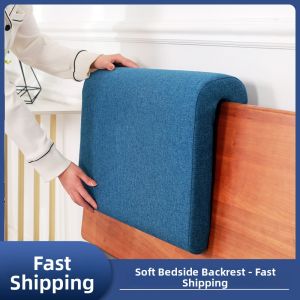 DANBIYIN | Headboard Soft Pack Real Wood Cushion Bed