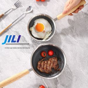 Honeycomb Non-Stick Household Frying Pan