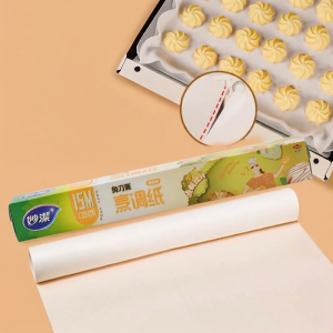 MiaoJie | Tear-Free Cooking Paper with Double-Sided Silicone Oil for Non-Stick Baking