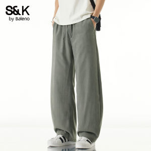 BALENO | Loose Fit Straight Leg Wide Leg Droop Mens Casual Pants