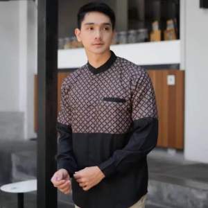 Kemeja Lengan Panjang Model Nabawi Bahan Katun Toyobo Terlaris dan Termurahkat