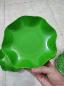 Đĩa phíp tròn hình hoa KT 21x 4.5 cm. dầy dặn hàng Cao cấp việt nhật