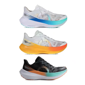 DISKONN !! SEPATU RUNNING ORTUSEIGHT HYPERGLIDE 3.1BLACK ORTANGE