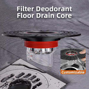 Bathroom Silicone 10cm Large Size Floor Drain Core Insect Proof And Odor Proof Can Be Tailored To The Size Of The Drain Plug