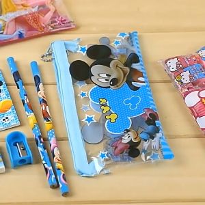 Kids Stationery Set 7pcs Children Birthday Party Gift Present Pencil Set Alat Tulis Cenderahati Sekolah