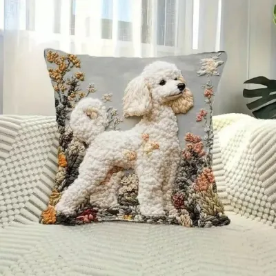 Siêu Mềm 45X45Cm Vỏ Gối Với 2D Họa Tiết Động Vật Dễ Thương Sofa Gối Polyester Siêu Mềm Trang Trí Nhà Chăn Ga Gối Phụ Kiện