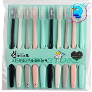 sikat gigi bulu halus isi 10 pcs sikat gigi dewasa