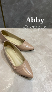 KOWALA Abby Sepatu Wanita Pantofel Kerja Hak 3 CM