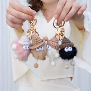 MOSSDOOM Bag Charm Mini Piconi Boneka Gantung
