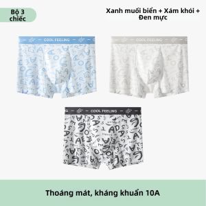 Quần Lót Nam Thoáng Khí Chống Khuẩn Siêu Nhẹ Mới