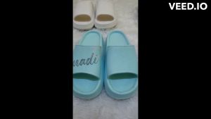 Sandal Slop Selop Wanita Tebal Lentur Anti Slip P01 Purnadi Warna Putih White
