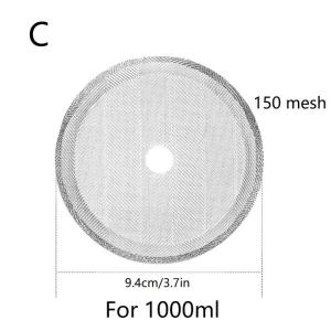 Stainless Steel French Press Filter Screen Reusable Fine Mesh Ideal Gift for Coffee Lovers Home Brew Use