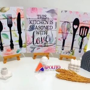 HIASAN DINDING KITCHEN DAPUR AESTHETIC (20X30 CM ) WALL DECOR HIASAN DINDING DAPUR KITHEN AESTHETIC DAPUR