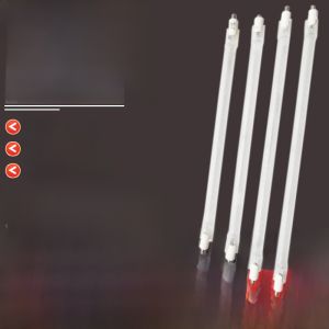 ท่ออบไฟฟ้าแบบตรงสีเทาด้าน 400W สำหรับเครื่องอบอุ่นขนาดเล็ก ท่ออบไฟฟ้า อุปกรณ์เครื่องอบอุ่น อุปกรณ์เครื่องปรับอากาศ