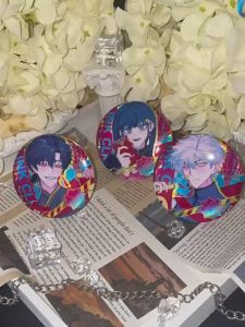 ป้ายแม็กเน็ต 2 ด้าน สื่อแอนิเมชัน Link Click ลู่กวง เฉิงเสี่ยวสือ เฉียวหลิง ของสะสมการ์ตูน Goods แวววาวแบบเลเซอร์ Ita Bag ของตกแต่งกระเป๋า ของขวัญสุดสวย