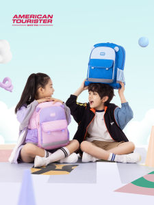 American Tourister | Large Capacity School Backpack Cartoon Hippo