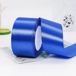 4CM SATIN Ribbon Reben Riben Gift Satin Organza Flower Bouquet Roll Happy Birthday Bunga Hadiah Hantaran Cake (22M)