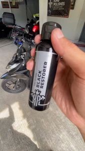 KING POLISHES Black Restorer Penghitam Dashboard Pengkilap Body Permanen Penghitam Body Kasar Motor Mobil kemasan refill