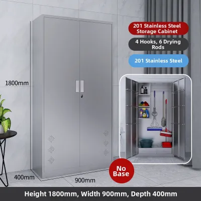 DIBIOU | Stainless Steel Clean Storage Cabinet