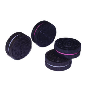 1 Piece Cute Biscuit Shape Plastic Manual Kitchen Grinder Smoking Accessories Holiday Gift