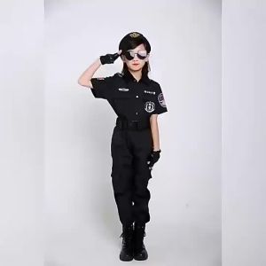 🔥ชุดตำรวจเด็ก🔥police costume kids ชุดตำรวจผู้ชาย ชุดทหารเด็กชาย，police costume kids ชุดเล่นบทบาทสมมติตำรวจ ชุดตำรวจทหาร ชุดตำรวจเด็ก ใส่ได้ทั้งชายและหญิง