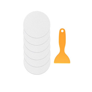 Round Original Non-Slip Bathtub Stickers Safety Bathroom Tubs Showers Treads Adhesive Decals Scraper For Bath Tub Shower Floor