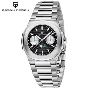 Pagani Design | Pagani design watches 2026 exquisite quartz watch ladies moon phase Automatic date week watch Ladies multi-function chronograph