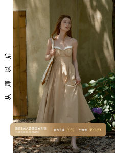 ชุดเดรสยาวคอวีแขนกุดสไตล์ฝรั่งเศสสำหรับฤดูร้อน ชุดเดรสยาวชายหาด ชุดนางฟ้า ชุดเดรสผู้หญิง ชุดราตรี ชุดเดรสยาว เดรสสั้น