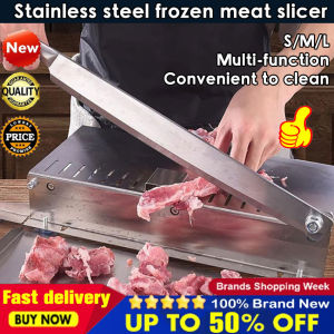 Kitchen Gadgets Manual Lamb Slicer Bone Cutting Machine High Quality Commercial Household Meat Slicer for Beef Herb and Mutton Rolls