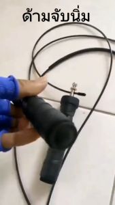 มือจับกันลื่น อุปกรณ์ลดน้ำหนัก โดดเชือกด้ามจับหุ้มด้วย Skipping Rope ยางกันลื่น เชือกกระโดดไม่สะดุด