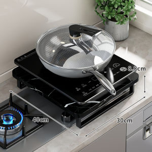 WUBUWEI | Multi-purpose Gas Stove Cover Rack Storage Shelf