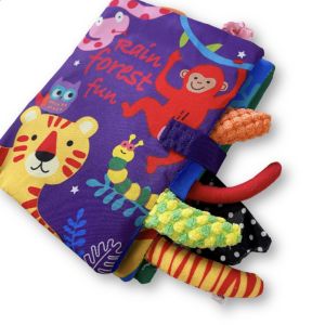 Baby Cloth Book Baby Sensory Cloth Books Toddler Activity Books Early Learning Toys Baby Educational Books Gift - MumOkay