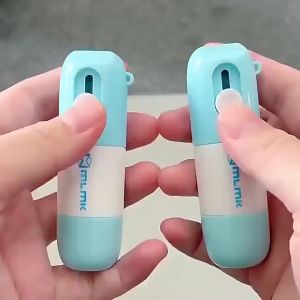 Bút xoá thông tin trên giấy in nhiệt bút che thông tin đơn hàng kèm dao rọc giấy 2 in 1 tiện lợi - Happy Home 4U