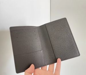 2025 New Leather Passport Wallet New Boarding Card Holder Document Protection Case Business/OL Style Top Layer Cowhide Leather