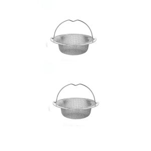 1/2/3Pcs Stainless Steel Sink Filter Trap Bathtub Hair Catcher Stopper Kitchen Food Slag Mesh Strainer Metal Floor Drain &Handle