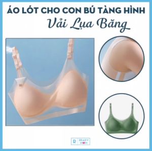 [Hoàn tiền 6%] Áo Lót Bầu Tàng Hình | Áo Ngực Cho Con Bú | Vải Lụa Băng | Hàng Trung Quốc | R14