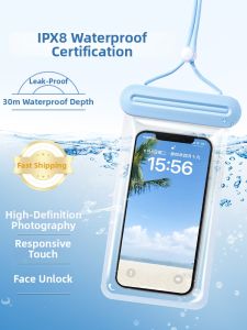 Waterproof Touch Screen Mobile Case for Swimming Diving and Delivery