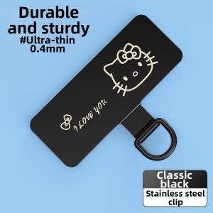 YINGYUE | Anti-Loss Phone Clip with Rotatable Metal Stainless Steel Plate