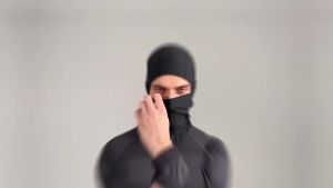 Winter Fleece Cycling Head Mask Full Face Windproof Cold Resistant Cover for Outdoor Skiing and Other Winter Activities