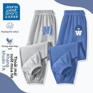 JEANSWEST SPORT | Quần Dài Mùa Hè Chống Muỗi Bằng Cotton Mỏng