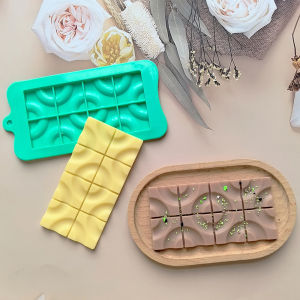 1pc  Silicone Chocolate Mold Full Plate (Circle) Shape Biscuit Chocolate Cake Dessert Silicone Mold