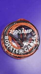 4M 2500A Car Battery Heavy Duty Jumper Emergency Cable Positive and Negative Live Wire Quick Start Cable Booster Cable Truck SUV