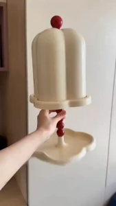 French retro tissue box advanced sense of coffee roll paper box creative living room light luxury pumping paper box