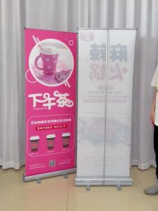 Custom Foldable Birthday Retractable Banner Stand 80cm