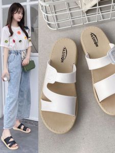 Womens Outdoor Sandals Fashionable Versatile Summer Beach Ladies 2024 New Popular Slippers Student Casual Flip Flops